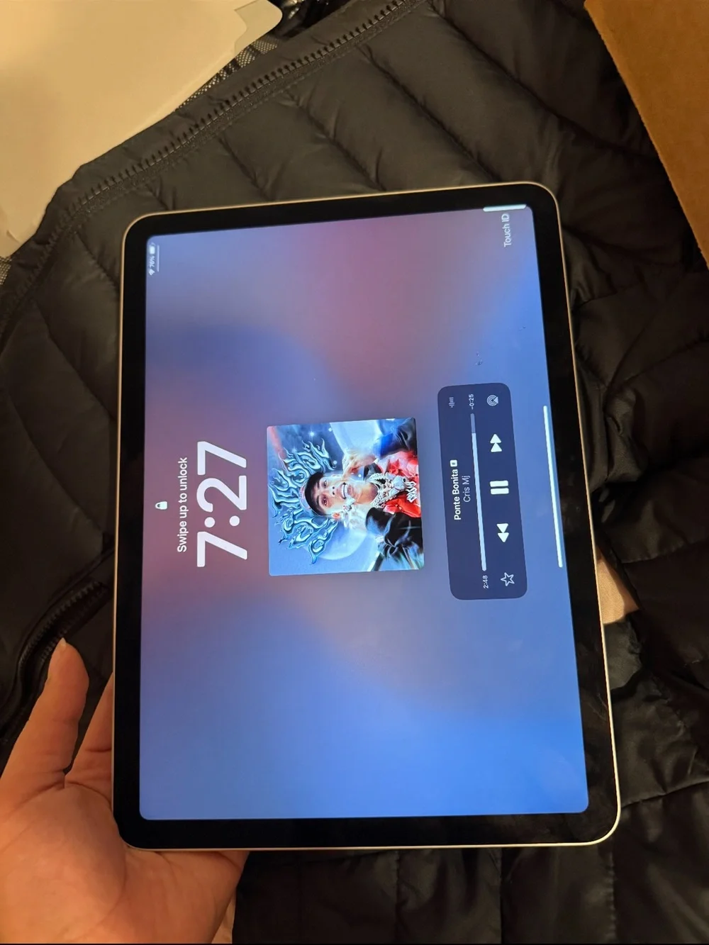 Apple iPad with Black Front and Silver Edge